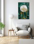 Wallity Pintura Decorativa de Vidrio Templado Multicolor 70 x 110 cm